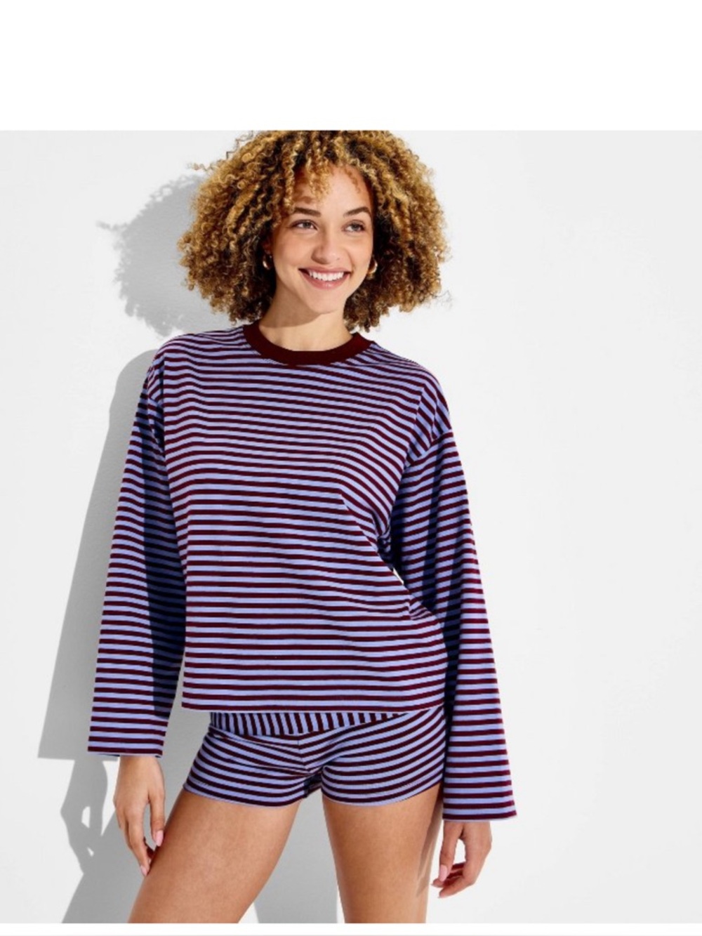 Women's Oversized Long Sleeve
T-Shirt - Wild Fable